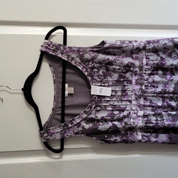 NWT LOFT floral dress, size 6 - Picture 4 of 4